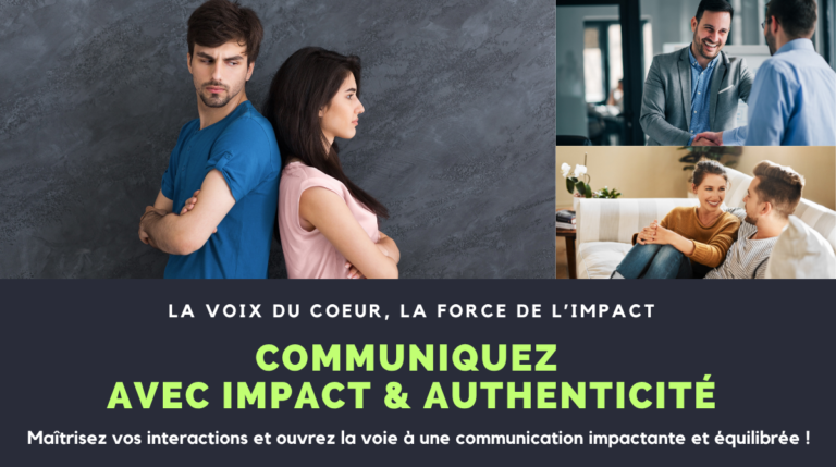 Ecole de Coaching Professionnel - Formation Communiquez avec impact et authenticité