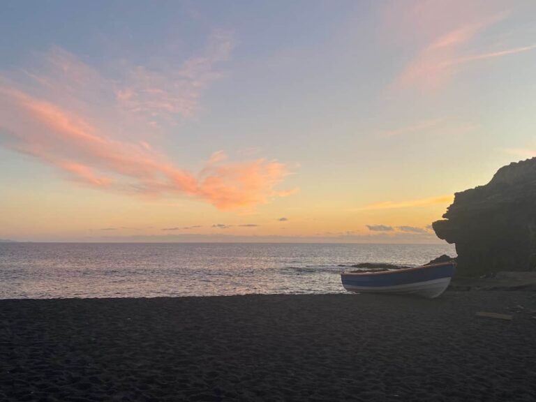 Coucher de soleil lors du Voyage des Héros à Fuerteventura